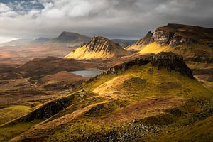 Felsen von Quiraing, Trotternish-Halbinsel, Isle of Skye