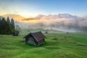 Nebel am Geroldsee