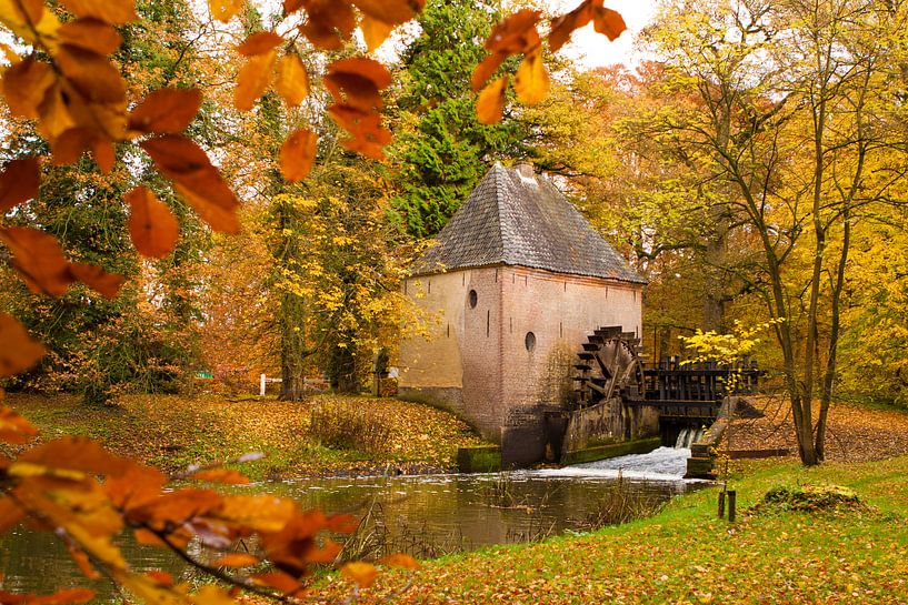 Moulin à eau d'automne par Ada Zyborowicz