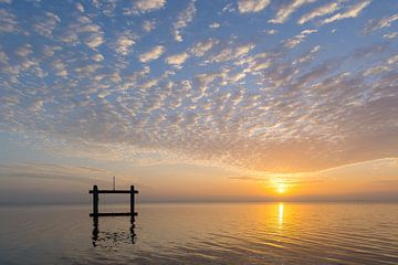 Zonsopkomst Dreischor van Leo Kramp Fotografie