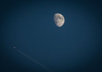 Flying to the Moon van Martijn Hinrichs