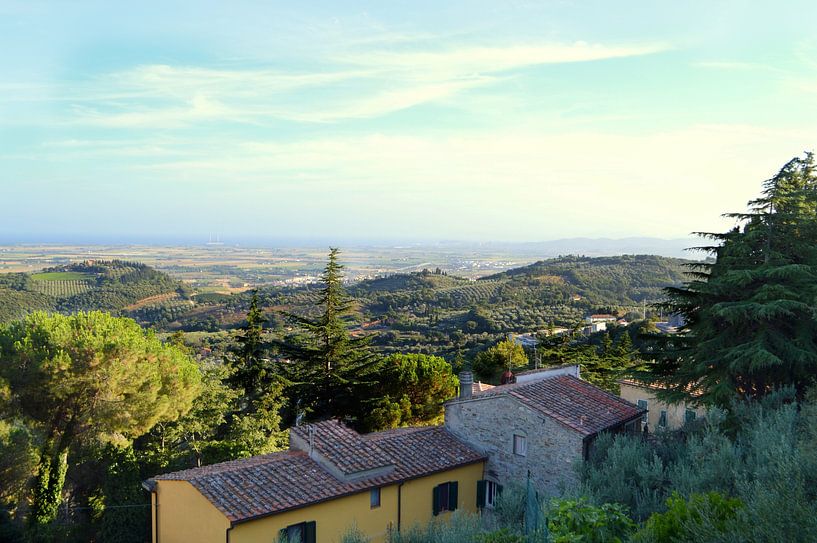 The hills of Tuscany by Rikkie Nitsche
