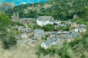 Clervaux - digitale Malerei