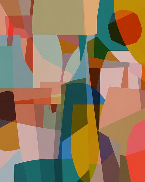 Geometric Landscape by Angel Estevez