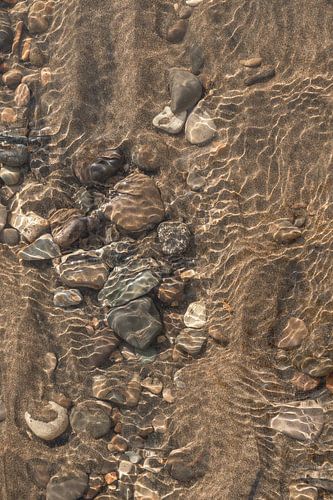 Patroon van de Tijd Kiezels en Stromingen