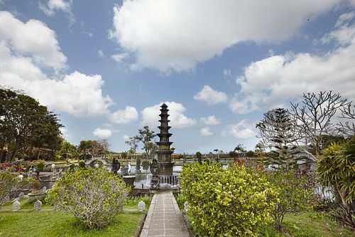 Koninklijk waterpaleis Tirta Gangga. Bali, Indonesië