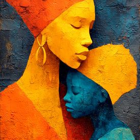 Mutter Afrika von Preet Lambon