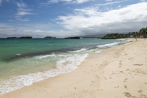Strand @ Boracay eiland, Filipijnen