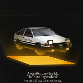 Trueno AE86 Vintage by Ali Firdaus