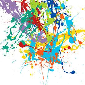 Hommage à Jackson Pollock sur Harry Hadders