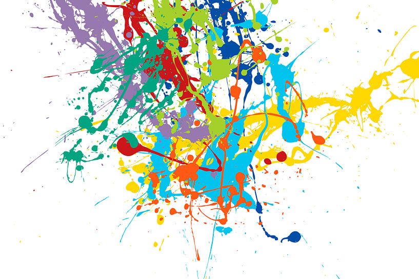 Hommage an Jackson Pollock von Harry Hadders