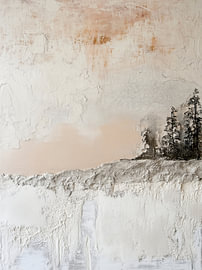Winterlandschaftsmalerei von JBJart Justyna Jaszke