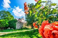 Malerischer Blick auf das Residenzschloss Darmstadt