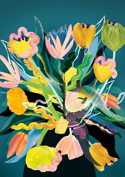 Tulip bouquet by Suzanne Allewelt