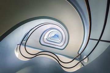 Escalier en colimaçon "royal sur Frans Nijland