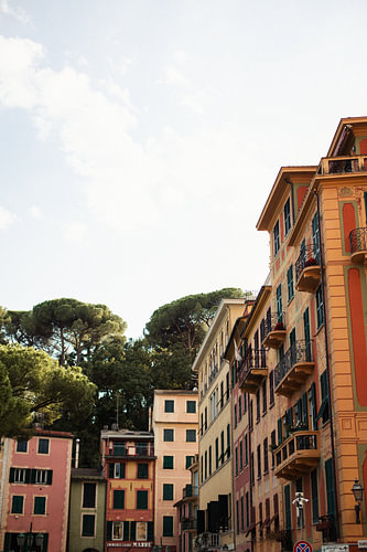Colourful Italian street