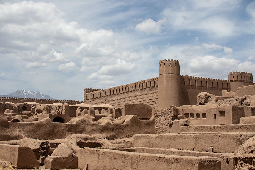 Rayen Castle in Iran by Marcel Alsemgeest