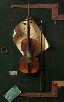 Die alte Violine, William Michael Harnett
