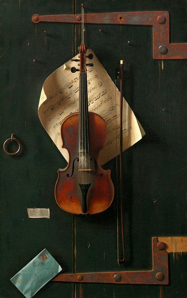 De oude Viool, William Michael Harnett van Liszt Collection
