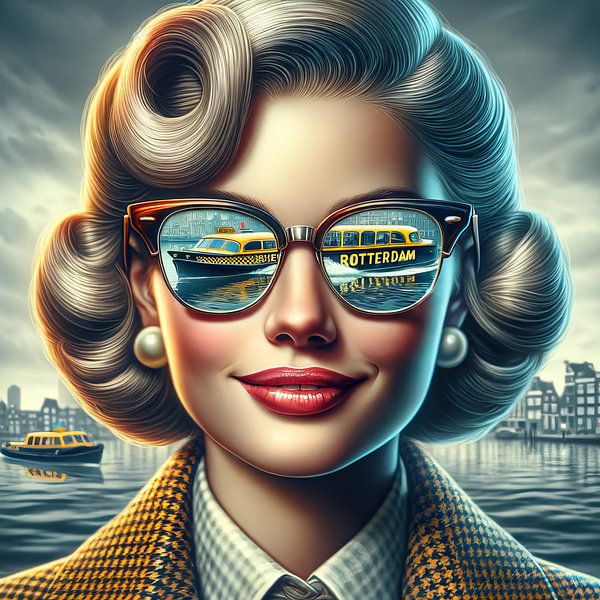 Water taxi Rotterdam III by Art Studio RNLD