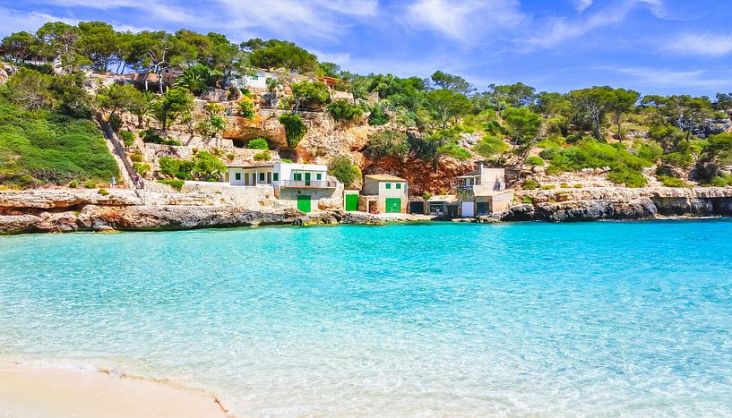 Llombards strand van Mallorca van Mustafa Kurnaz