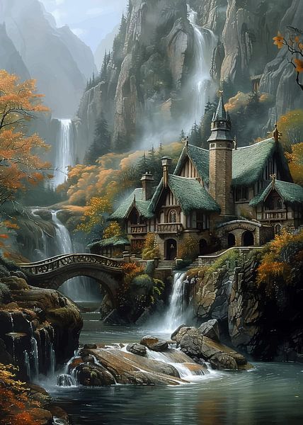 Misty Mountain Manor by Demiourgos