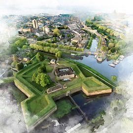 Die Zitadelle von 's-Hertogenbosch von Danny de Klerk