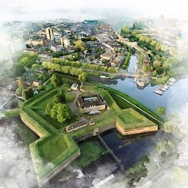 De Citadel van 's-Hertogenbosch van Danny de Klerk