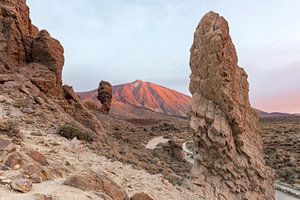 Lever de soleil sur le Roque Cinchado et le Pico del Teide