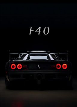 Ferrari F40 Auto van FotoKonzepte