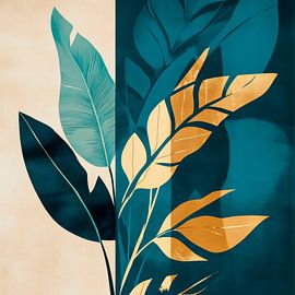 Leaf art nature by Poster Art Shop