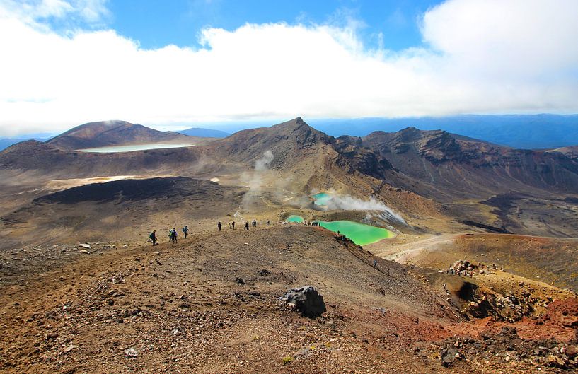 Smaragdseen, Tongariro-Nationalpark Neuseeland von GoWildGoNaturepictures