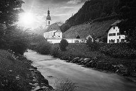 St Sebastian Ramsau Bavaria by Patrick van Lion