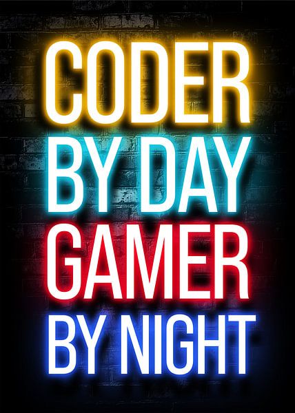 Coder overdag Gamer 's nachts van Steven Kingsbury