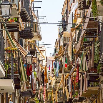 Italiaans straatgezicht (dorps)