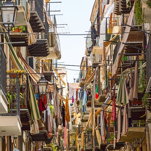 Italiaans straatgezicht (dorps)