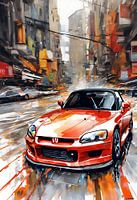 Honda s2000 splash art