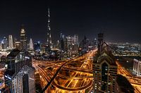 Eine nächtliche Skyline