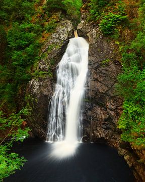 De Falls of Foyers, Schotland van Henk Meijer Photography