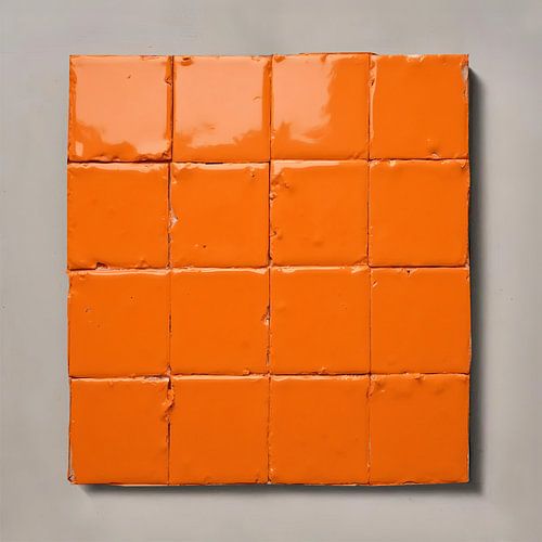TW Living - MODERN ART - TILES AND TEGELS orange