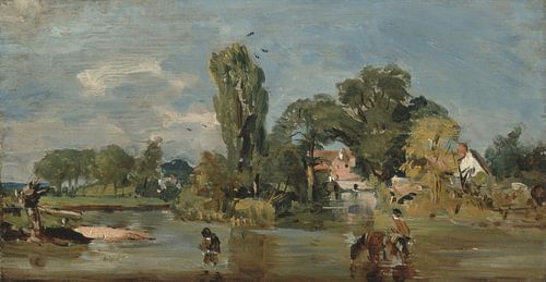 latford Mill, John Constable