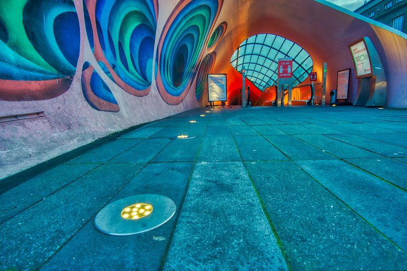 Lebendiger Tunnel von Joran Quinten