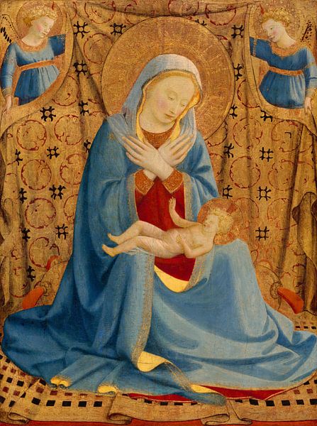 Fra Angelico. Madonna and Child by 1000 Schilderijen