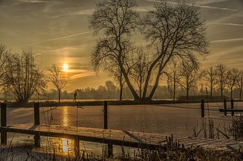 joggen langs de Breevaart