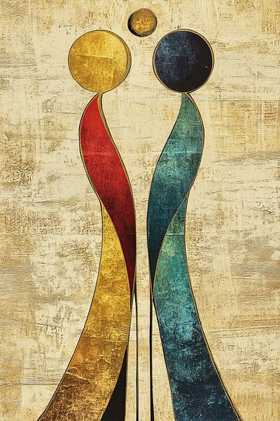 Duo Harmonie | Formes et couleurs gracieuses par Zen et Plus