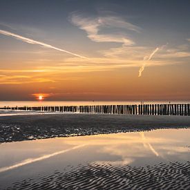 Amazing sunset van Jolanda Bosselaar