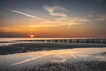 Erstaunlicher Sonnenuntergang von Jolanda Bosselaar