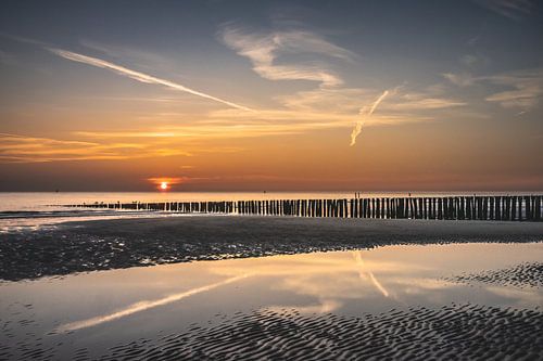 Erstaunlicher Sonnenuntergang