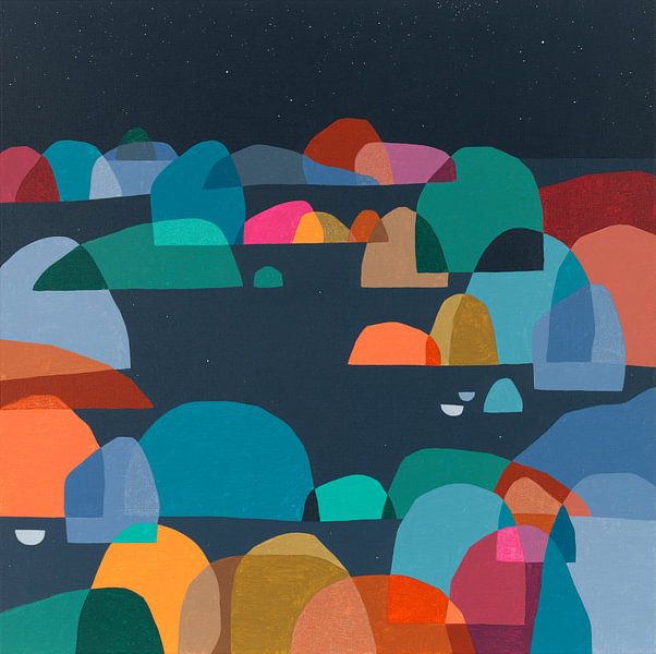 Das Meer der Sterne von Art by Ilona Bal