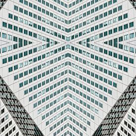 The Abstract Architecture of the Willemswerf Tower in Rotterdam by Bas Potman